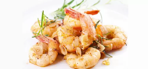 Garlic prawn
