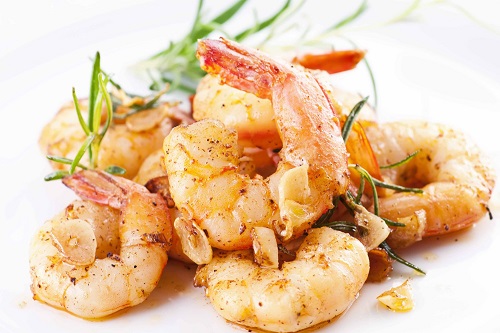 Garlic prawn